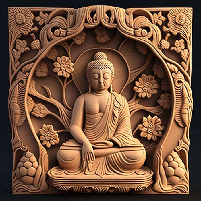 3D model Buddha (STL)